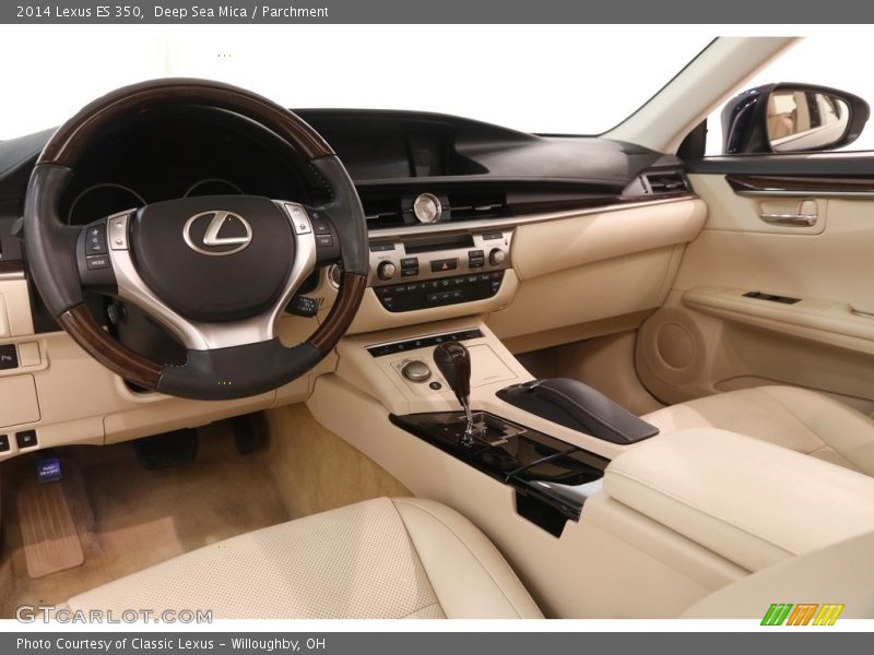 Deep Sea Mica / Parchment 2014 Lexus ES 350