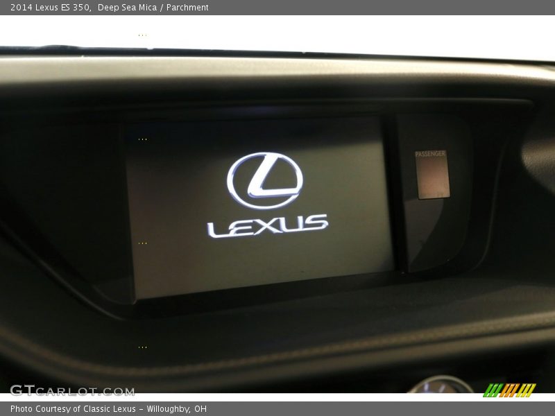 Deep Sea Mica / Parchment 2014 Lexus ES 350