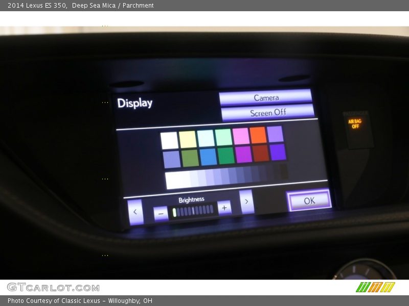 Deep Sea Mica / Parchment 2014 Lexus ES 350