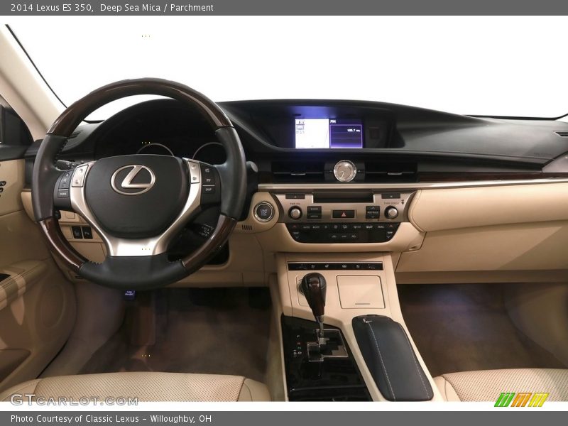 Deep Sea Mica / Parchment 2014 Lexus ES 350