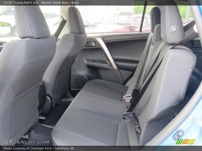 Rear Seat of 2018 RAV4 XLE