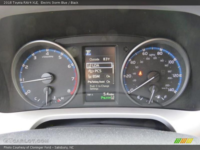  2018 RAV4 XLE XLE Gauges