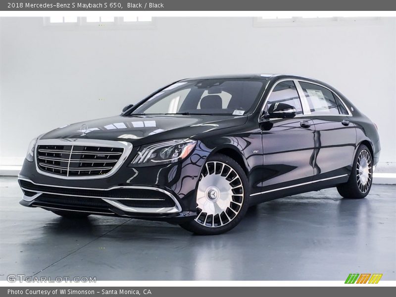 Front 3/4 View of 2018 S Maybach S 650