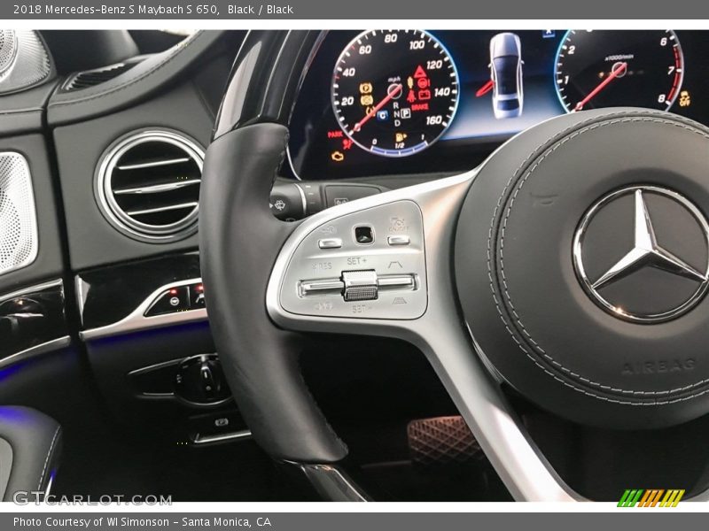  2018 S Maybach S 650 Steering Wheel