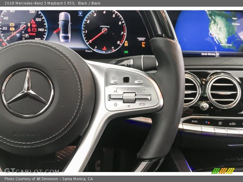  2018 S Maybach S 650 Steering Wheel