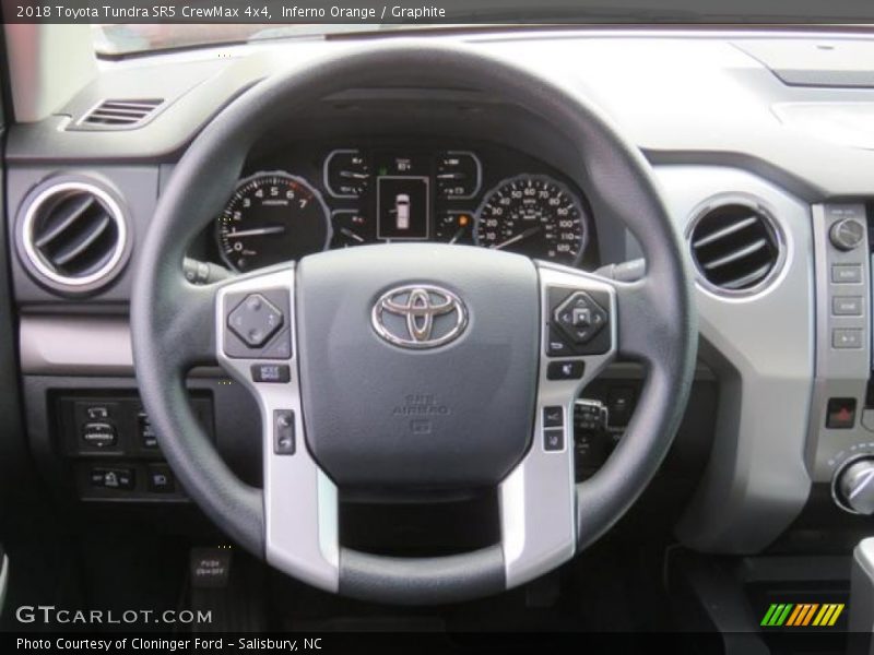 Inferno Orange / Graphite 2018 Toyota Tundra SR5 CrewMax 4x4