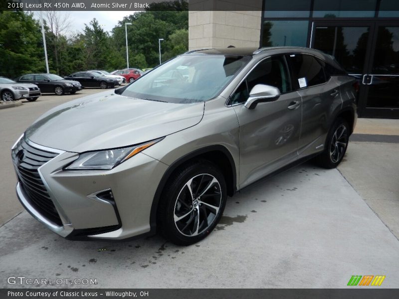 Front 3/4 View of 2018 RX 450h AWD