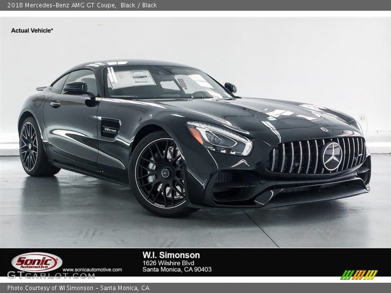 Black / Black 2018 Mercedes-Benz AMG GT Coupe