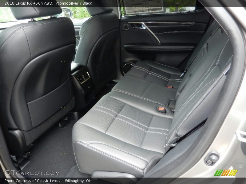 Rear Seat of 2018 RX 450h AWD