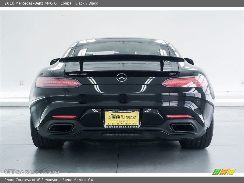 Black / Black 2018 Mercedes-Benz AMG GT Coupe