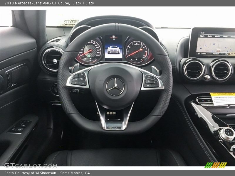 Black / Black 2018 Mercedes-Benz AMG GT Coupe