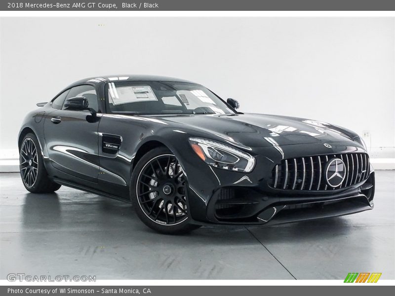 Black / Black 2018 Mercedes-Benz AMG GT Coupe