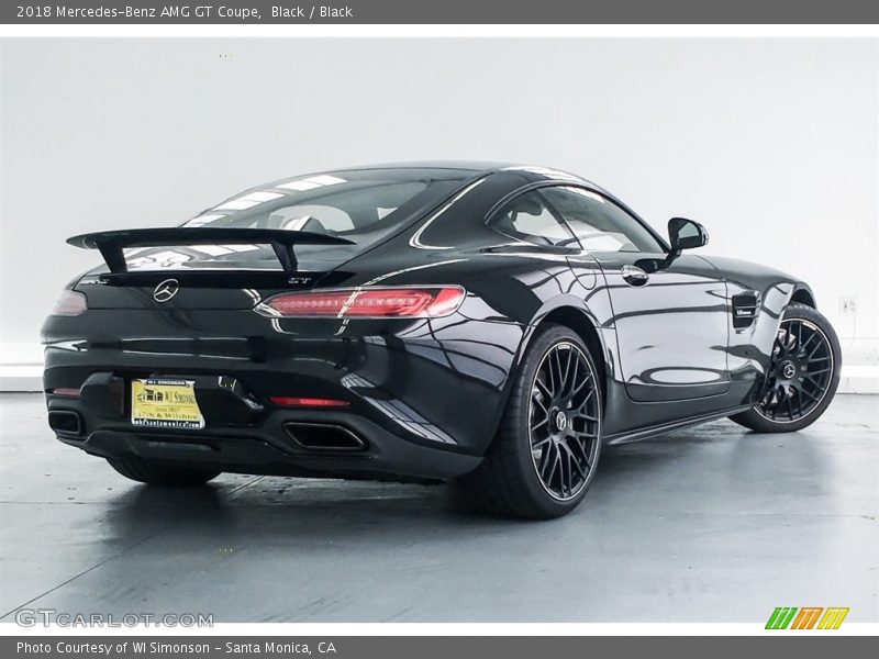 Black / Black 2018 Mercedes-Benz AMG GT Coupe