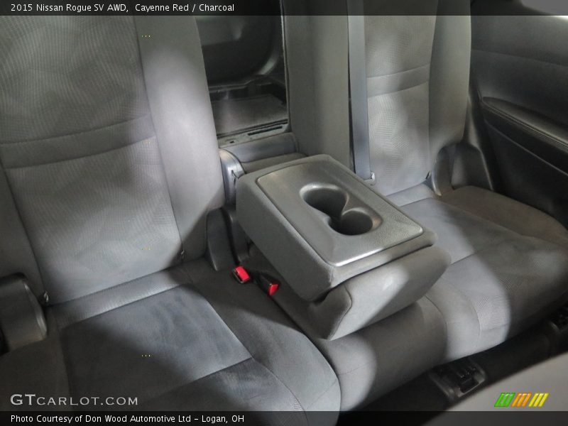 Cayenne Red / Charcoal 2015 Nissan Rogue SV AWD
