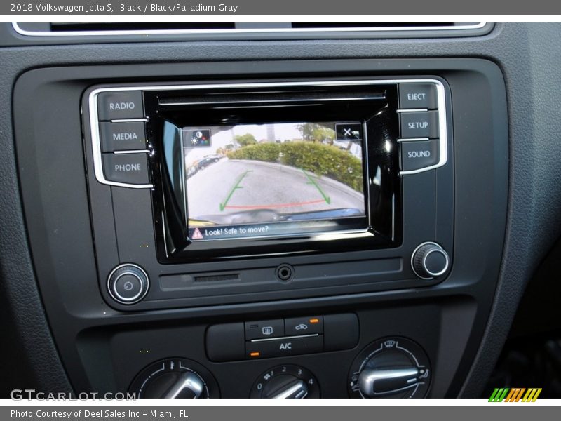 Black / Black/Palladium Gray 2018 Volkswagen Jetta S