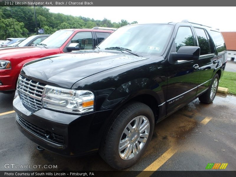 Black / Charcoal Black 2012 Lincoln Navigator 4x4