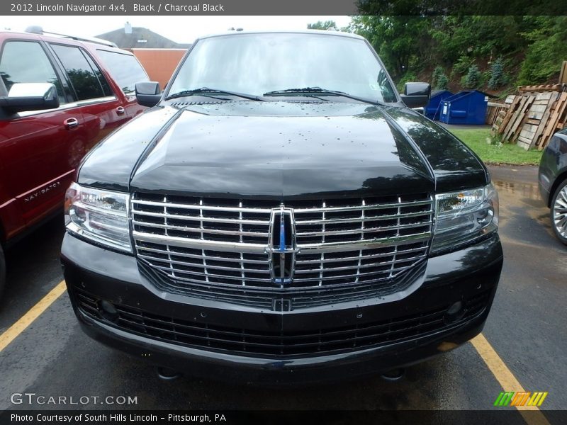 Black / Charcoal Black 2012 Lincoln Navigator 4x4