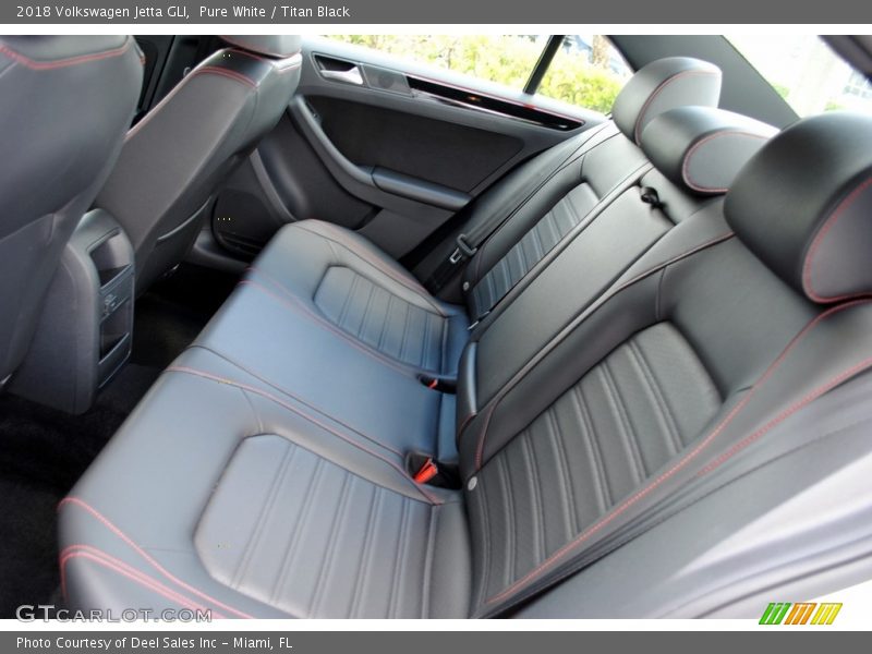 Rear Seat of 2018 Jetta GLI
