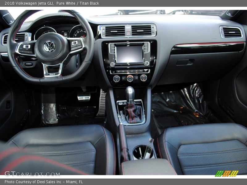 Dashboard of 2018 Jetta GLI