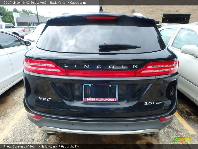 Black Velvet / Cappuccino 2017 Lincoln MKC Select AWD