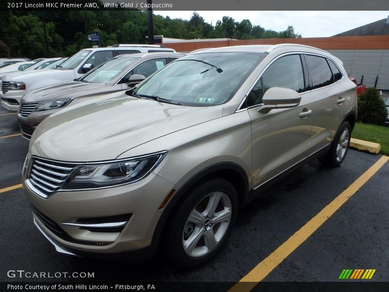White Gold / Cappuccino 2017 Lincoln MKC Premier AWD