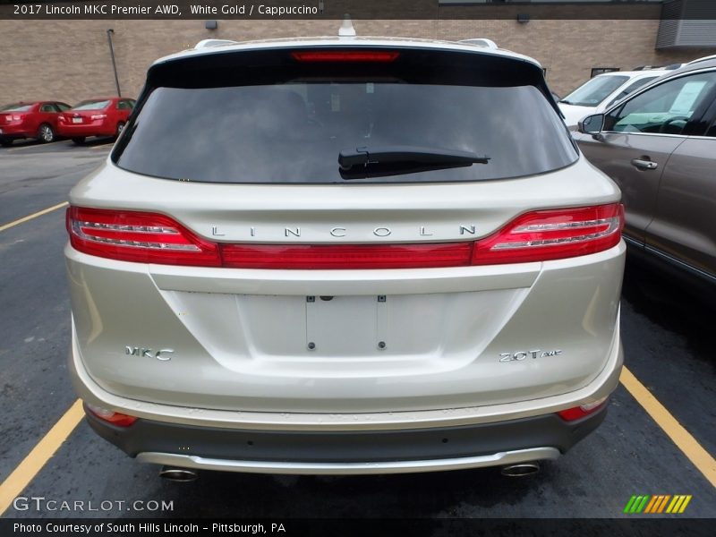 White Gold / Cappuccino 2017 Lincoln MKC Premier AWD