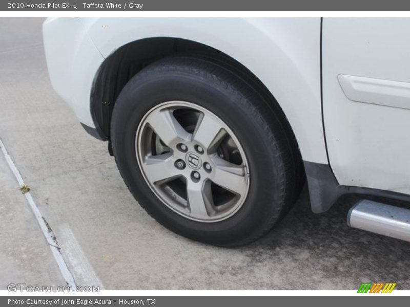 Taffeta White / Gray 2010 Honda Pilot EX-L
