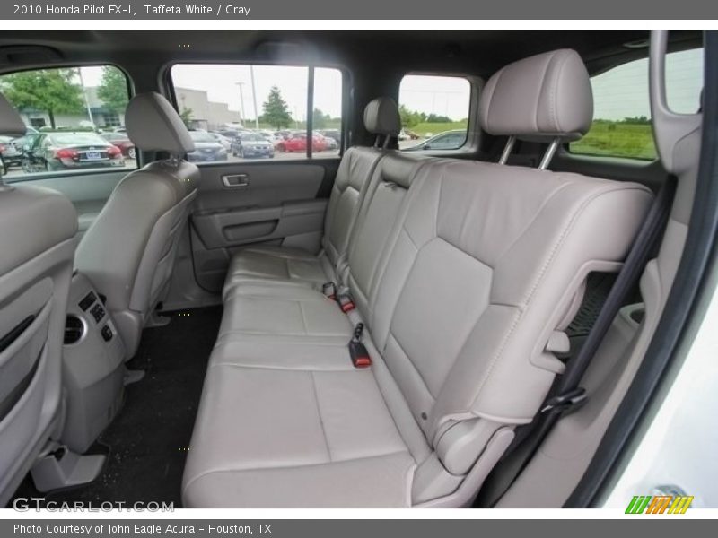 Taffeta White / Gray 2010 Honda Pilot EX-L