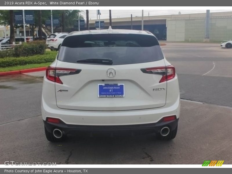 White Diamond Pearl / Ebony 2019 Acura RDX A-Spec