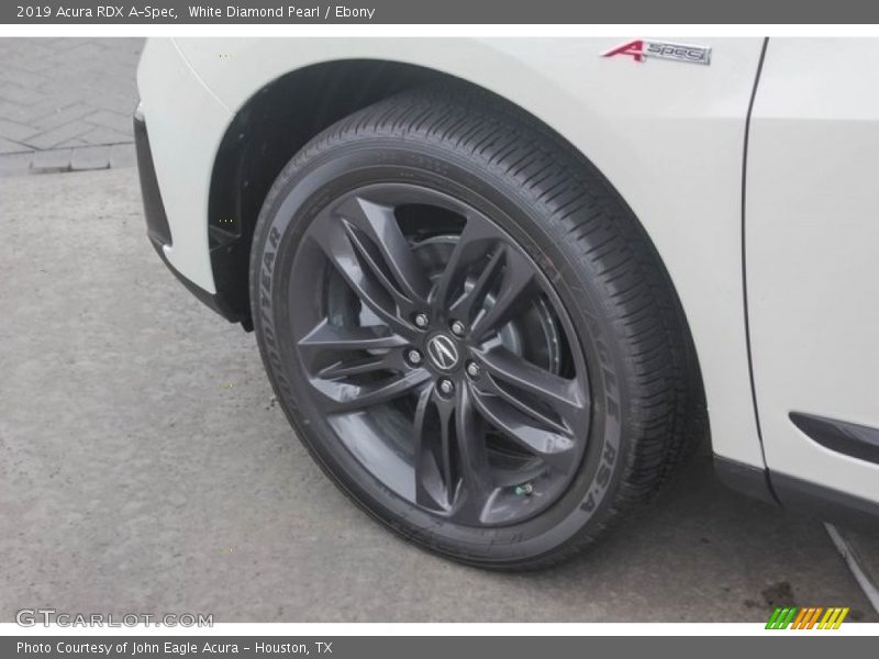White Diamond Pearl / Ebony 2019 Acura RDX A-Spec