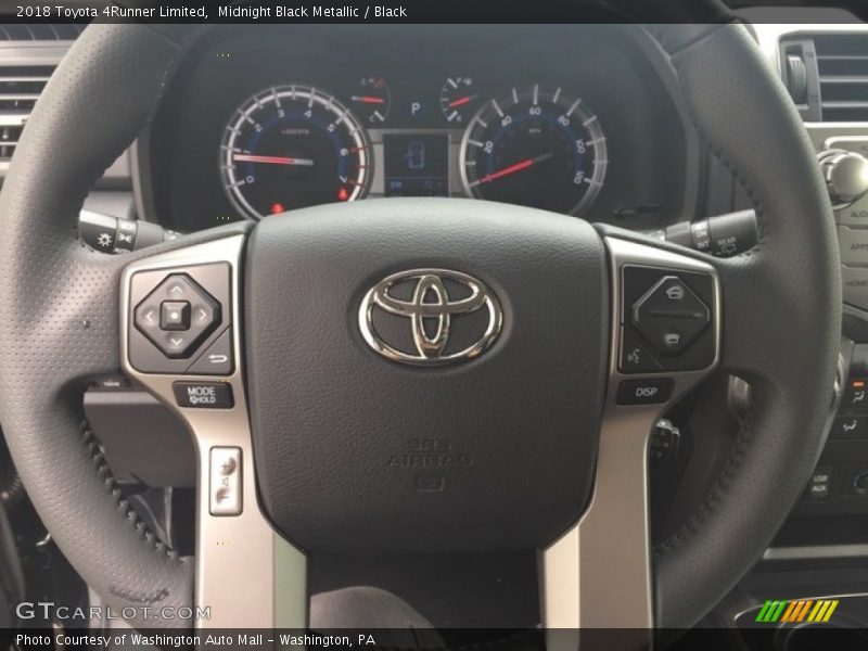 Midnight Black Metallic / Black 2018 Toyota 4Runner Limited