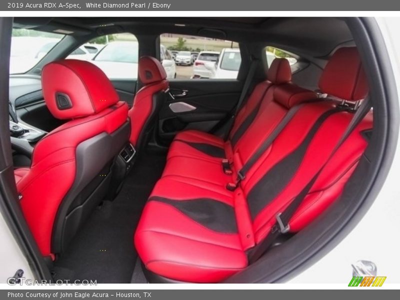 Rear Seat of 2019 RDX A-Spec