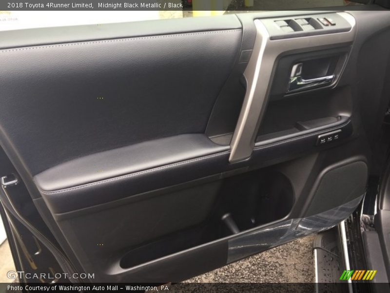 Midnight Black Metallic / Black 2018 Toyota 4Runner Limited