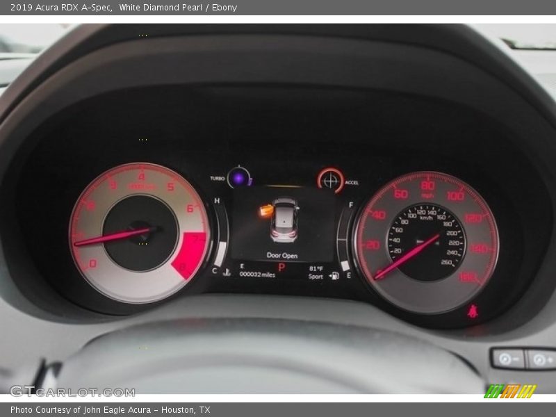  2019 RDX A-Spec A-Spec Gauges