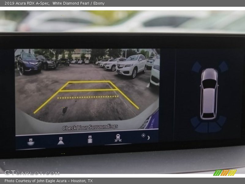 White Diamond Pearl / Ebony 2019 Acura RDX A-Spec
