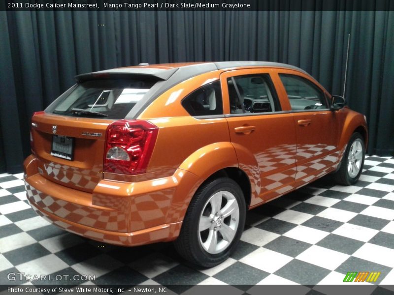 Mango Tango Pearl / Dark Slate/Medium Graystone 2011 Dodge Caliber Mainstreet