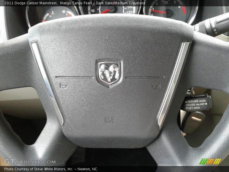 Mango Tango Pearl / Dark Slate/Medium Graystone 2011 Dodge Caliber Mainstreet