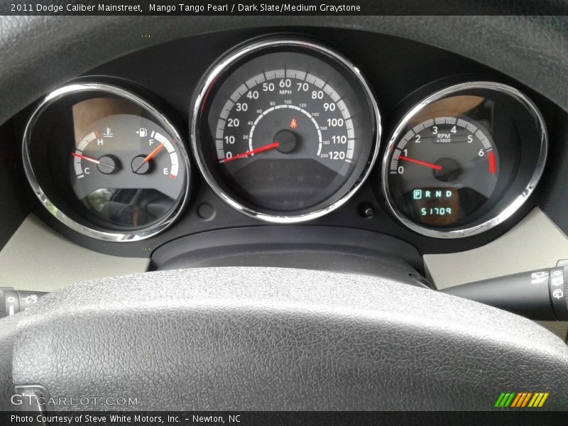 Mango Tango Pearl / Dark Slate/Medium Graystone 2011 Dodge Caliber Mainstreet