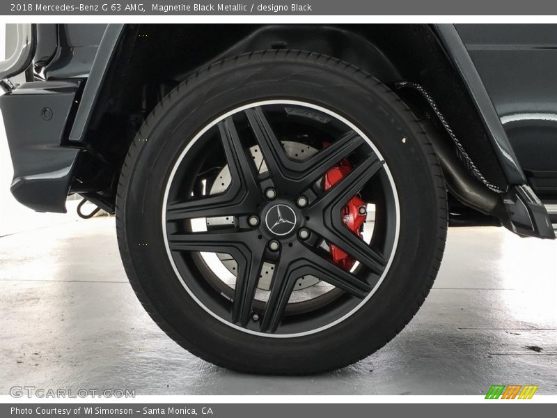 Magnetite Black Metallic / designo Black 2018 Mercedes-Benz G 63 AMG