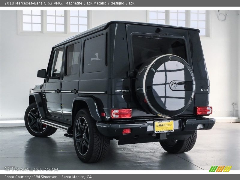 Magnetite Black Metallic / designo Black 2018 Mercedes-Benz G 63 AMG