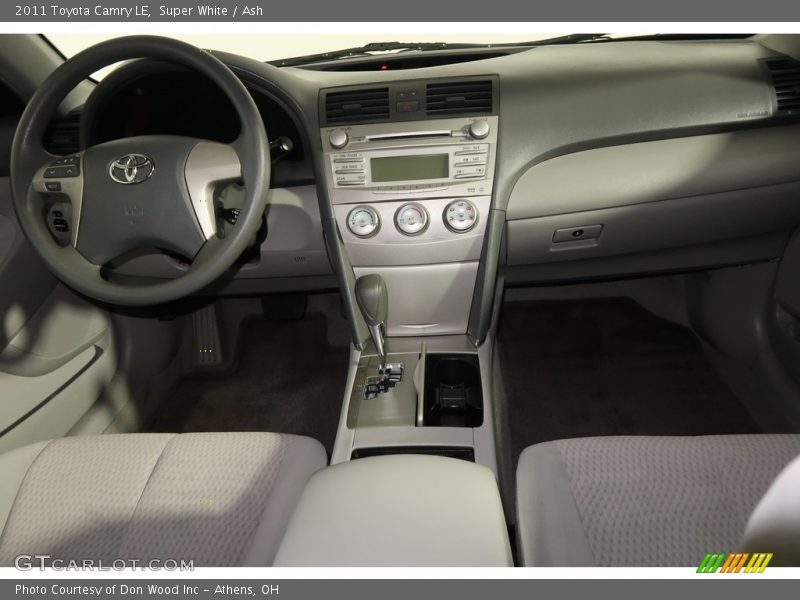 Super White / Ash 2011 Toyota Camry LE