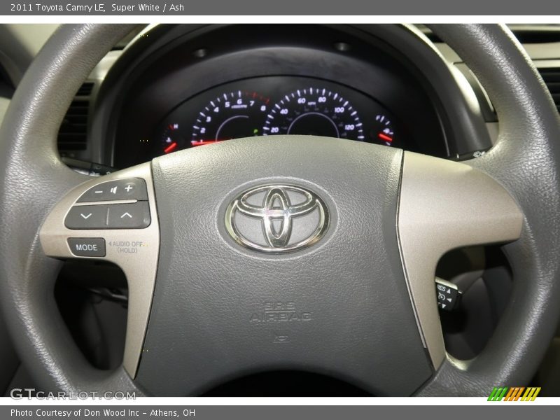 Super White / Ash 2011 Toyota Camry LE