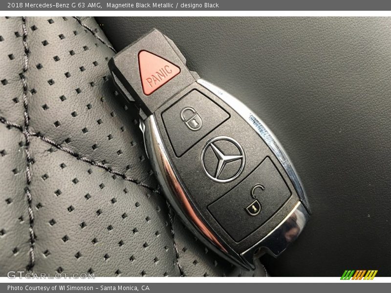 Magnetite Black Metallic / designo Black 2018 Mercedes-Benz G 63 AMG