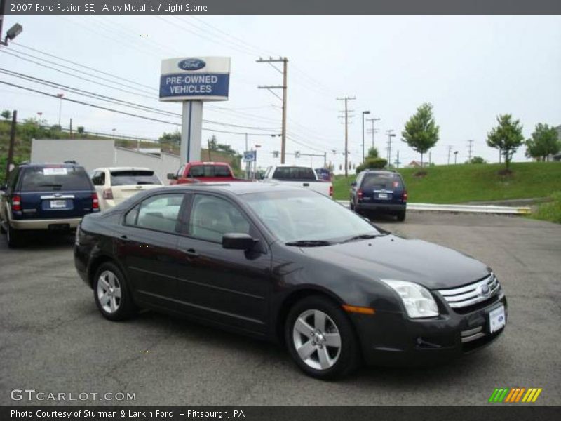 Alloy Metallic / Light Stone 2007 Ford Fusion SE