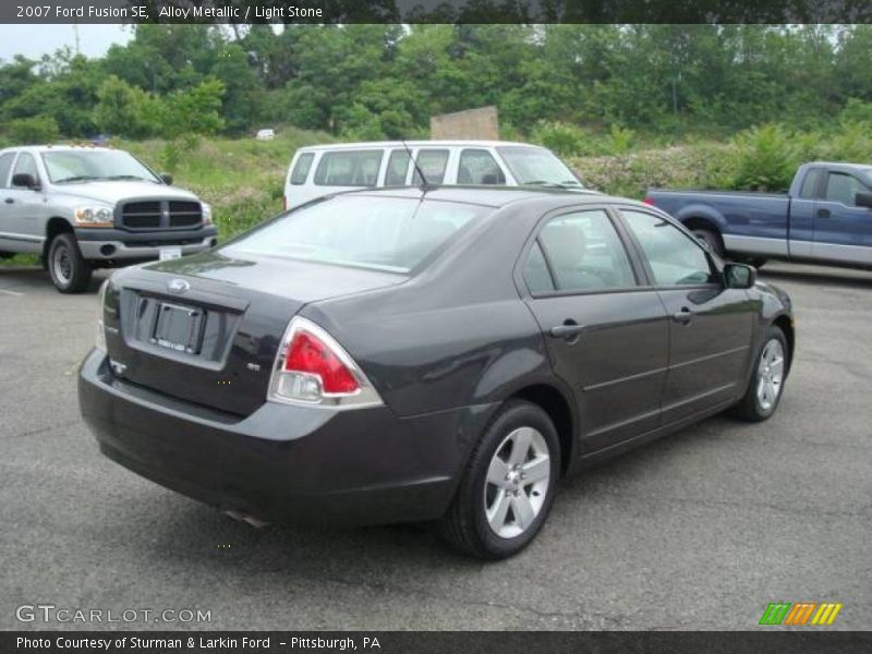 Alloy Metallic / Light Stone 2007 Ford Fusion SE