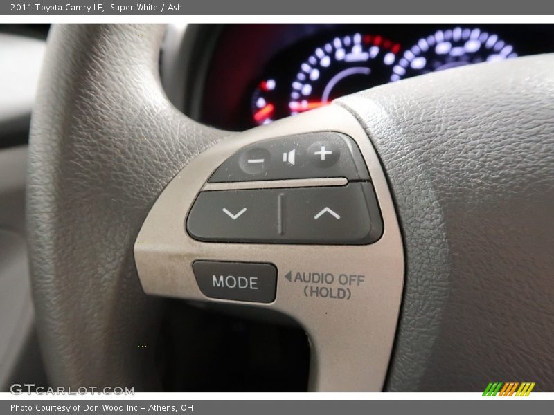 Super White / Ash 2011 Toyota Camry LE