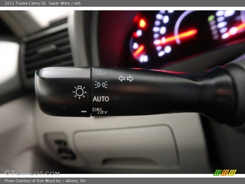 Super White / Ash 2011 Toyota Camry LE