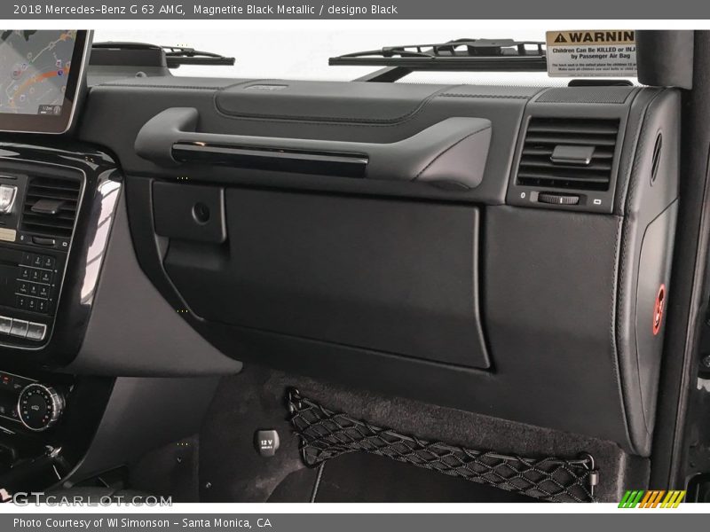 Magnetite Black Metallic / designo Black 2018 Mercedes-Benz G 63 AMG