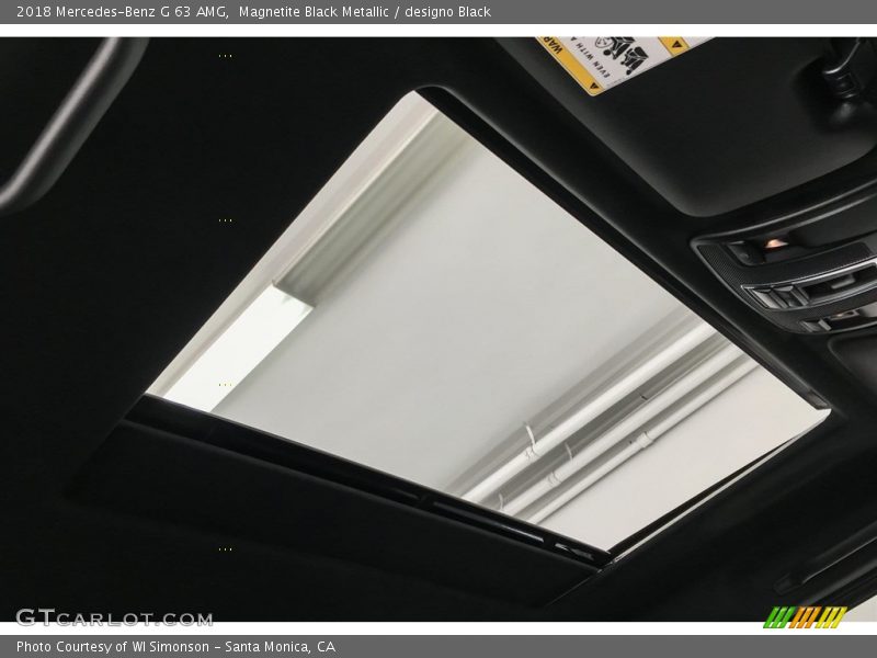 Magnetite Black Metallic / designo Black 2018 Mercedes-Benz G 63 AMG