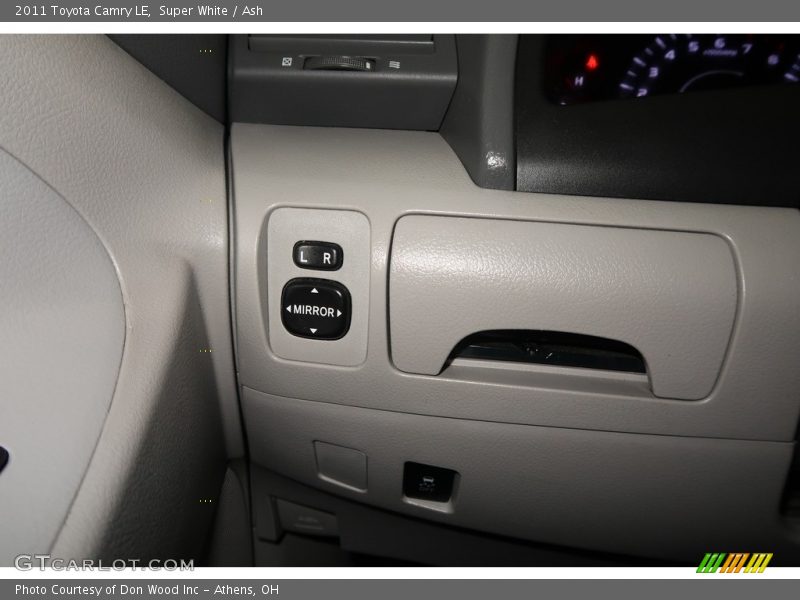Super White / Ash 2011 Toyota Camry LE